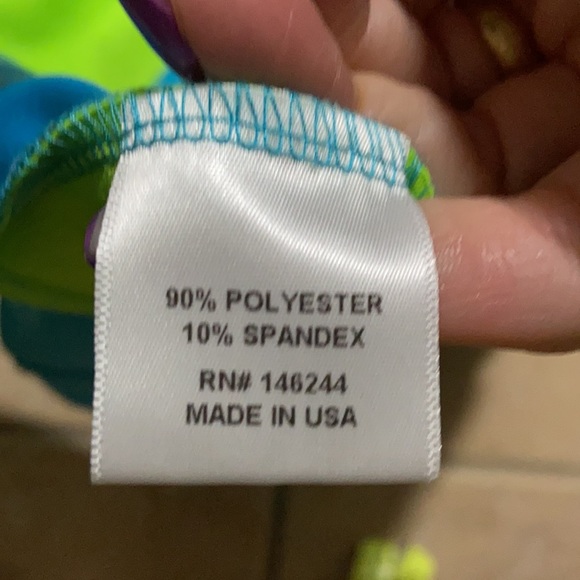 Kevan Hall Sport Dress Golf Sleeveless Front Zip Abstract Art Print - Picture 9 of 9